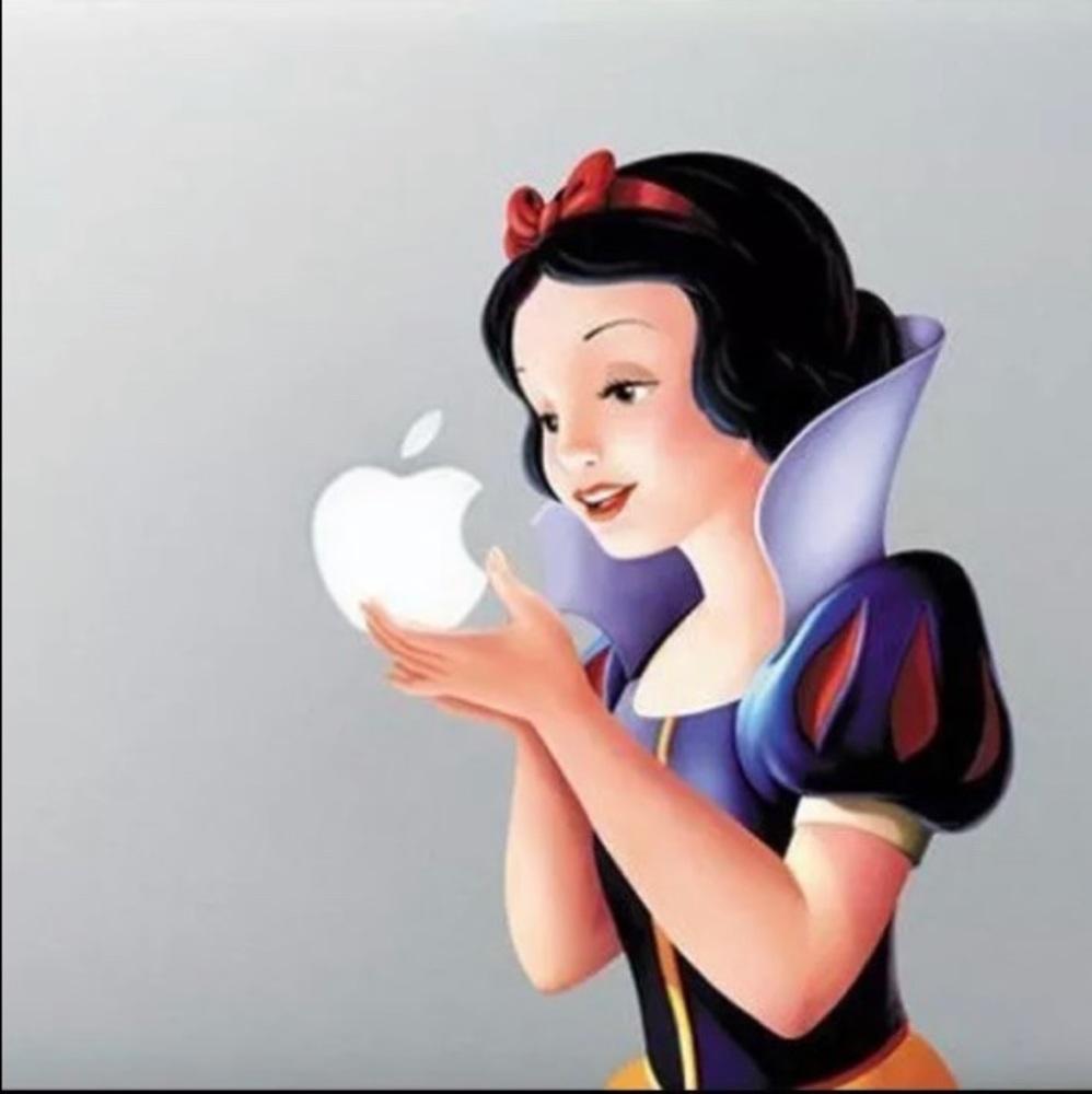 Snow White MacBook Decal
